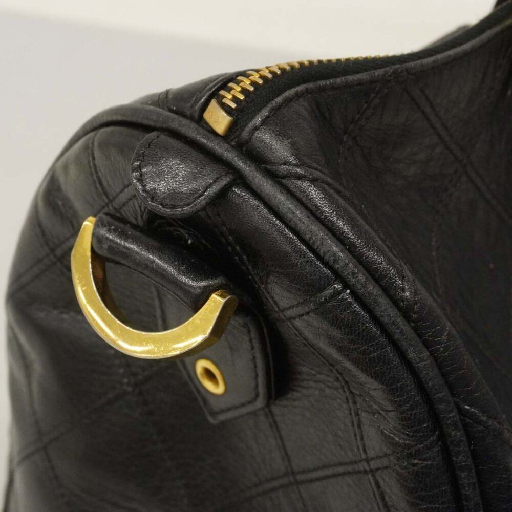 Chanel Bicolore Lambskin Handbag, Black, Women's - Picture 10 of 16